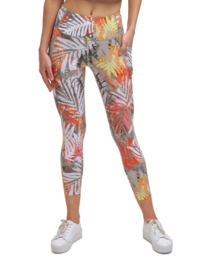 Calvin Klein Performance Printed High-Waist 7/8 Length Leggings