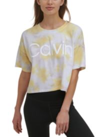 Cropped Tie-Dyed T-Shirt