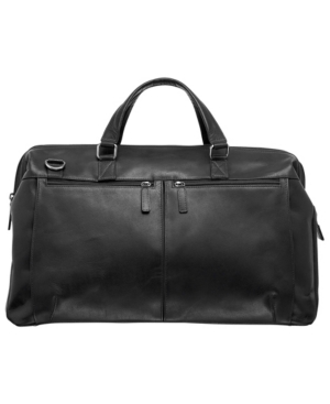 Shop Mancini Men's Carry-on Duffle Bag In Black