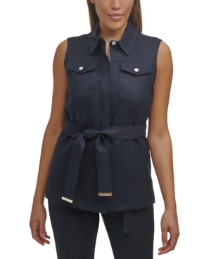 Calvin Klein Belted Vest
