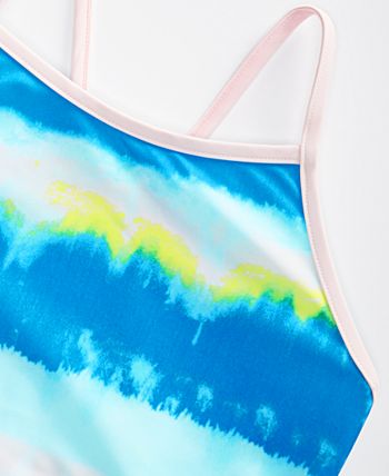 Ideology Big Girls Tie-Dye Swimsuit, Created for Macy's - Macy's