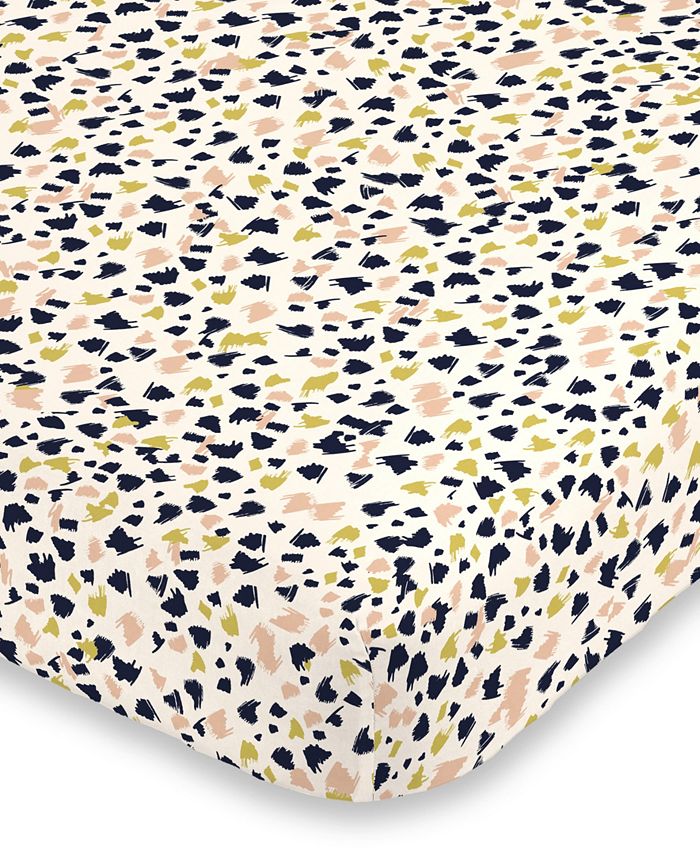 Macy's Terrazzo Fitted Super Soft Crib Sheet Macy's
