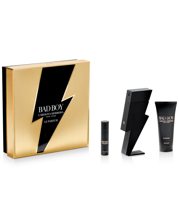 Carolina Herrera Bad Boy Gift Set Cologne For Men Eau De Toilette Spra –  Fandi Perfume