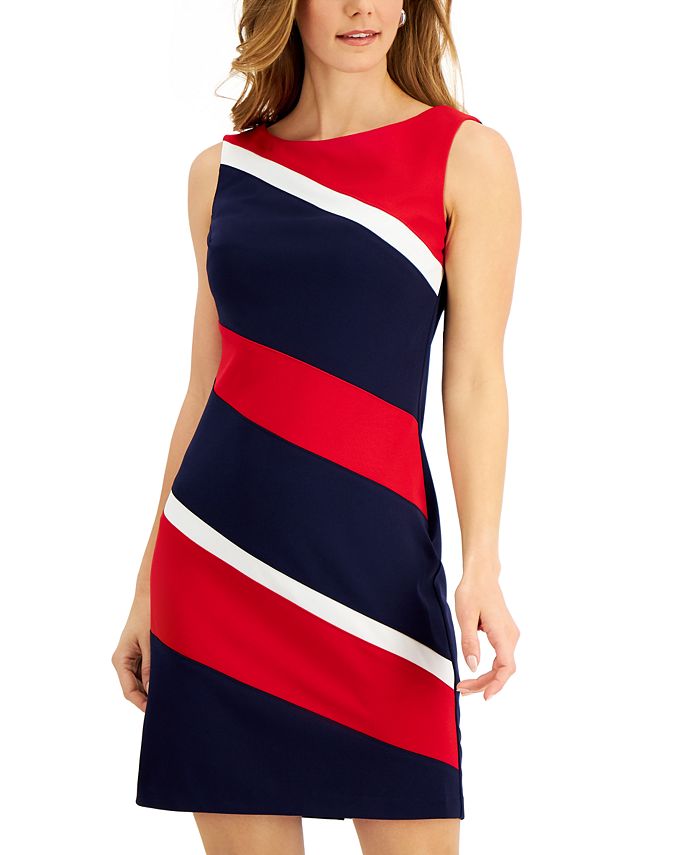 Color block top dress macys