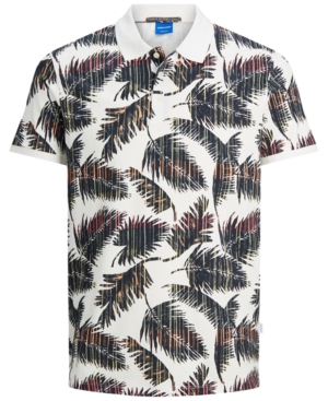 Jack & Jones Men's Hazy Printed Polo Shirt