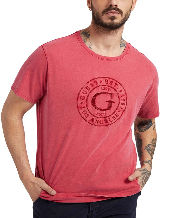 GUESS Men's Stamp Logo T-Shirt - Macy's