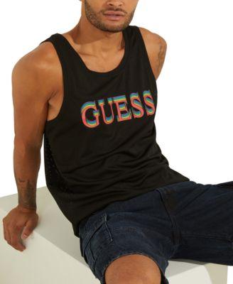 guess rainbow tank top