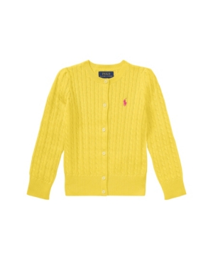 Little Girls Mini Cable Cardigan