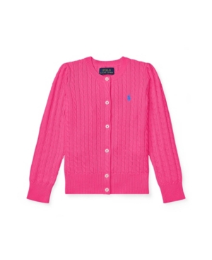 Little Girls Mini Cable Cardigan