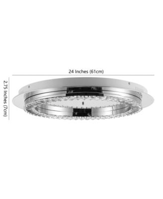 Cristal Integrated Flush Mount