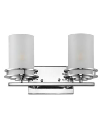 Fairfax 2-Light Contemporary Glam LED Vanity Light