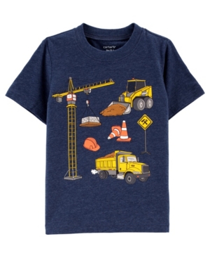 Toddler Boys Construction Jersey T-shirt
