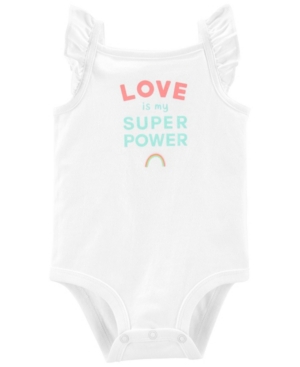 Baby Girls Love Is My Super Power Bodysuit