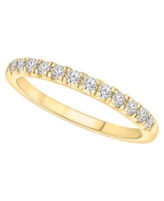 Macy's - Certified Diamond 1/2 ct. t.w. Pave Band in 14K White Gold or Yellow Gold