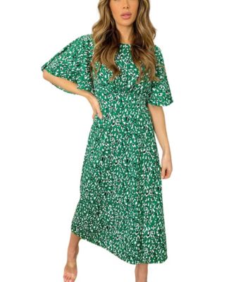 wendy ditsy midi dress