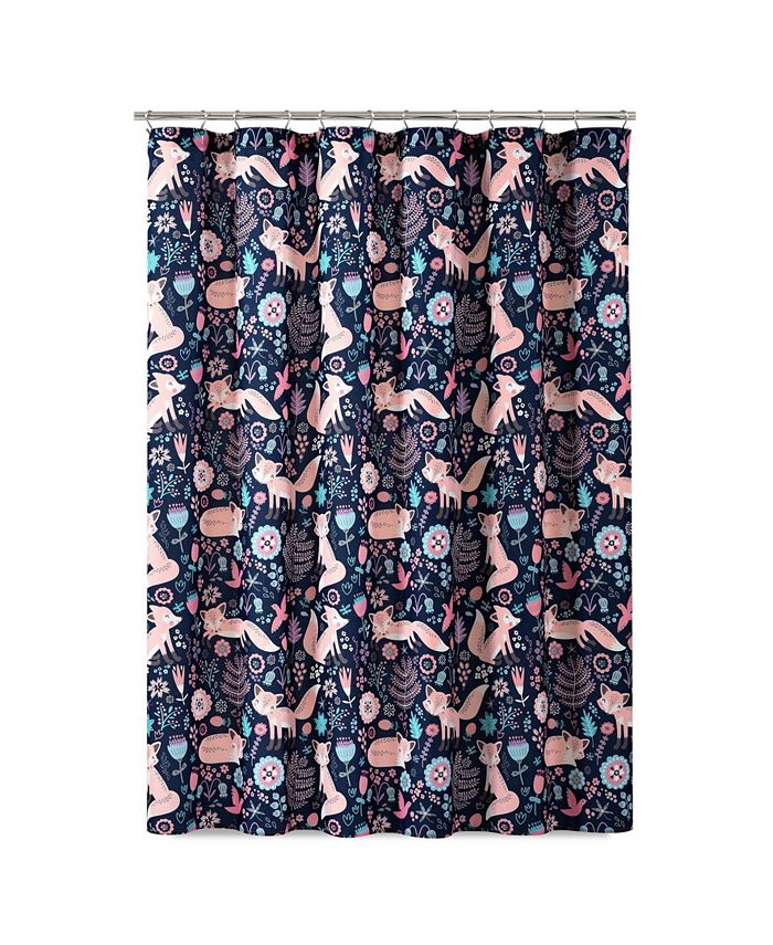 Macy's Pixie Fox Shower Curtain for Kids, 72" x 72" Macy's