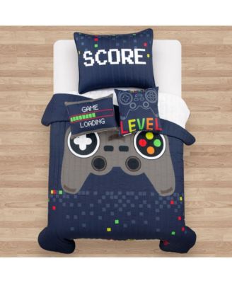 Kids Video Games 4-Pc. Quilt Set, Twin