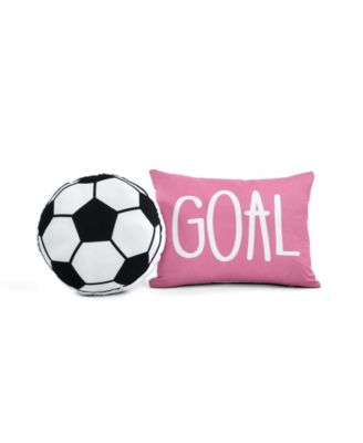 Kids Girls Soccer Kick 5-Pc. Quilt Set, Full/Queen