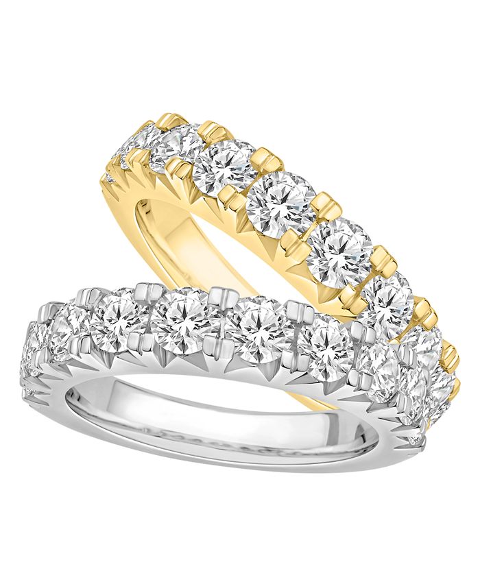 Macy's - Certified Diamond 2 ct. t.w. Pave Band in 14K White Gold or Yellow Gold