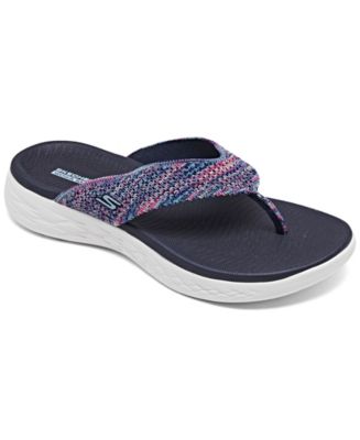 Skechers Women's On The Go 600 Sunny Athletic Flip Flop Thong Sandals from  Finish Line - Macy's