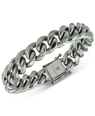 cuban link bracelet stainless steel