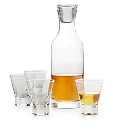 5-Pc. Bottle & Shot Glass Decanter Set, Created for Macy's