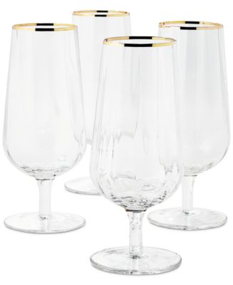 MARTHA STEWART 4-Piece 10 oz. Martini Glass Set 985118497M - The Home Depot