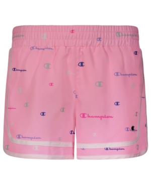 Big Girls All Over Print Varsity Woven Short