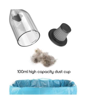 ionvac HandVac, Cordless Handheld Vacuum with USB-Charging and Multiple Attachments