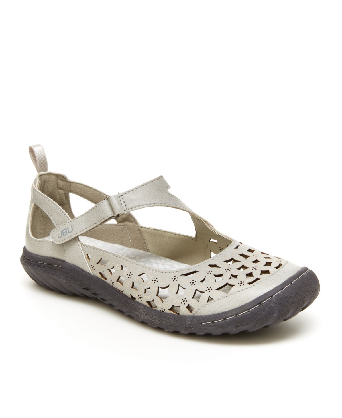 Jbu Women's Bellerose Cutout Mary Jane Flats Women's Shoes
