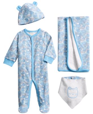 First Impressions - Baby Boys Bear Camo Gift Set