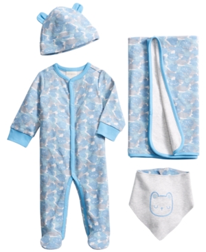 First Impressions Baby Boys Bear Camo Gift Set Created for Macy's