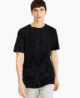 Karl Lagerfeld Paris - Men's Tie-Dyed Graphic Pima Cotton T-Shirt