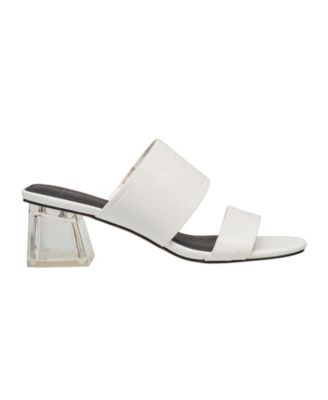 Women's Slide on Block Heel Sandals
