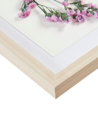 Avant Garden 2 Piece Floral Natural Shadowbox Set, 12" x 24"