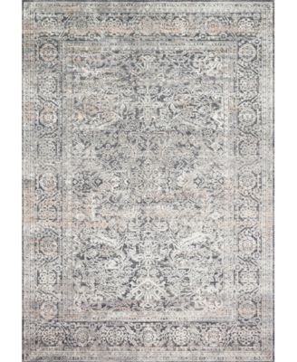Loloi Ii Spring Valley Home Lucia Luc 03 Rug In Slate