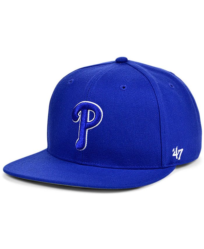 '47 Brand Philadelphia Phillies Colors No Shot Captain Cap - Macy's