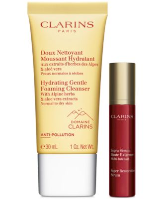 Clarins - Receive a FREE 2pc Gift with any $75  Purchase (A $53 Value!)