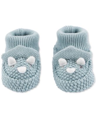 Carter's - Baby Boys Dinosaur Crochet Booties