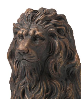 Guardian Standing Lion Statue