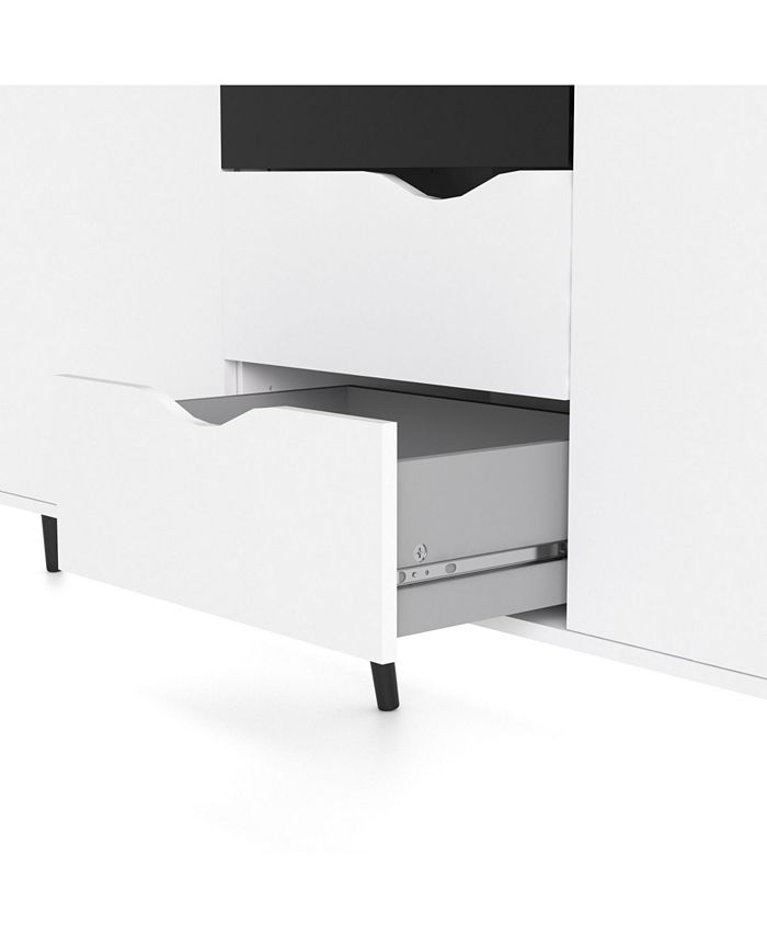 Tvilum Diana 3 Doors and 3 Drawers Sideboard Macy's