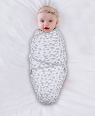 Baby Boys Newborn Swaddles Girls, 3 Pack Set, Grey Safari Sky