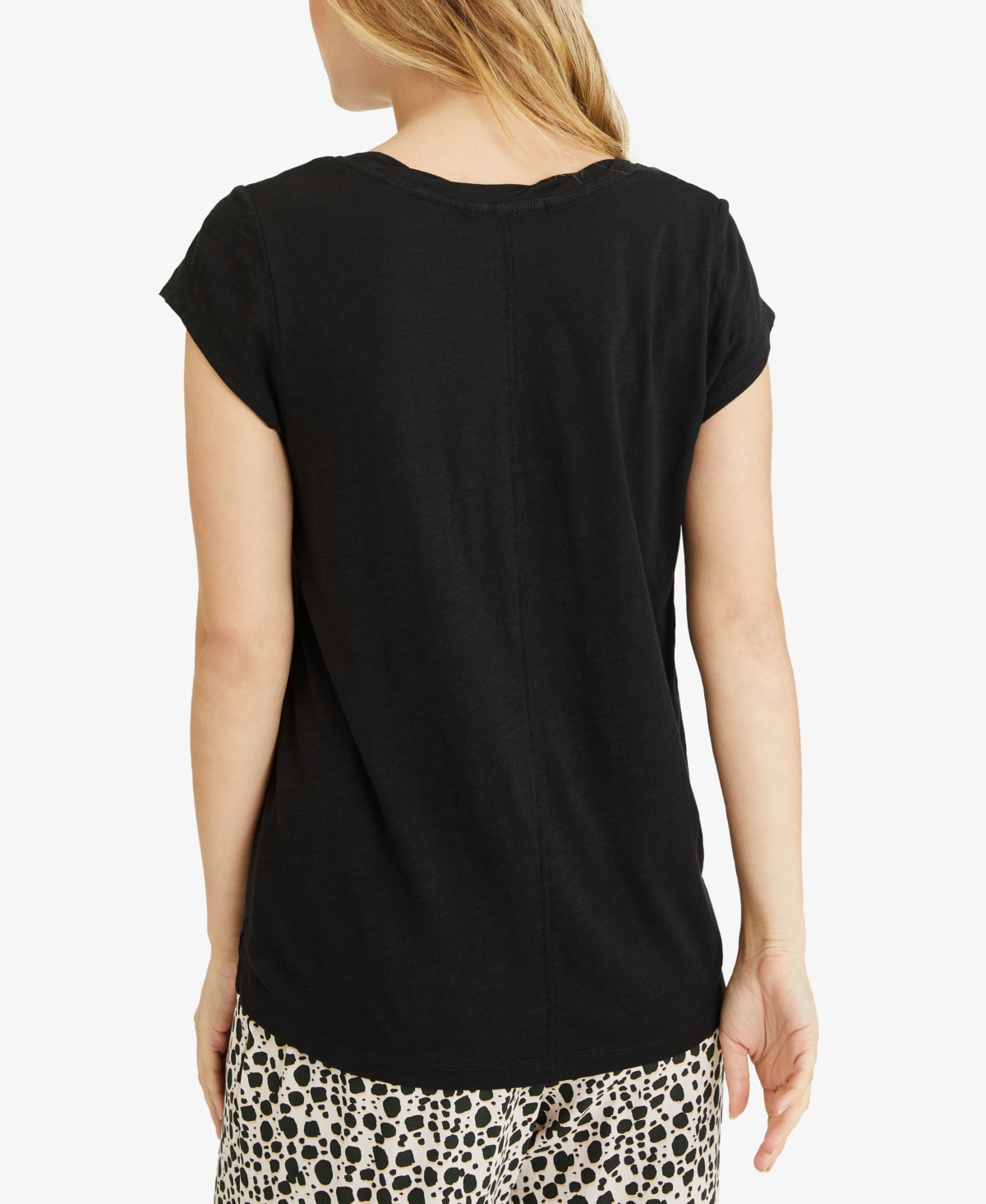 Sanctuary Traveler Twist Scoop-Neck T-Shirt