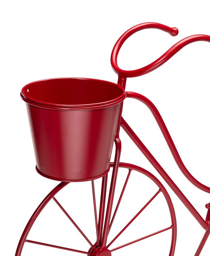 Glitzhome Oversized Metal Bicycle Plant Stand Macy's