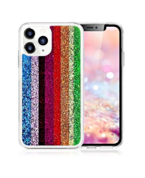 Milanblocks Iphone 11 Pro Max Rainbow Glitter Phone Case