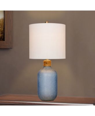 Glass Table Lamps, Set of 2