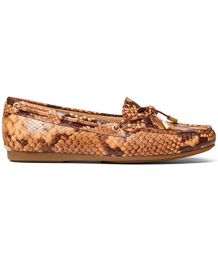 michael michael kors sutton moccasin flat loafers