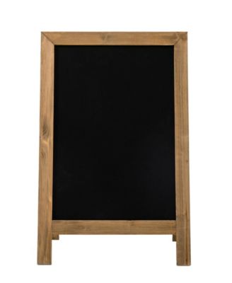 Farmhouse Wood Chalkboard Hanging or Standing Decor