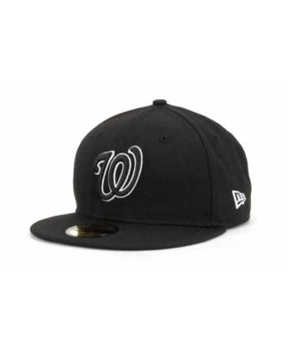 black washington nationals snapback