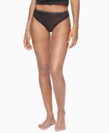 Women's CK One Glisten High-Leg Tanga Underwear QF6525